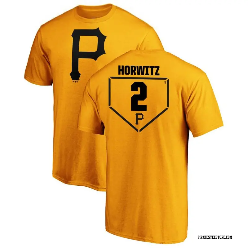 Men's Pittsburgh Pirates ＃2 Spencer Horwitz Gold RBI T-Shirt