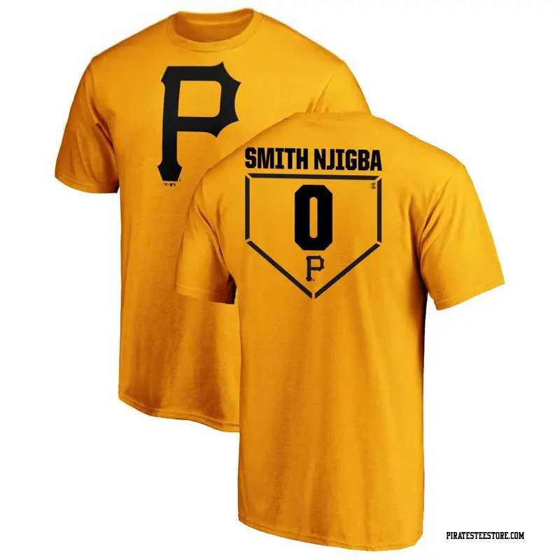 Youth Pittsburgh Pirates ＃0 Canaan Smith-Njigba Gold RBI T-Shirt