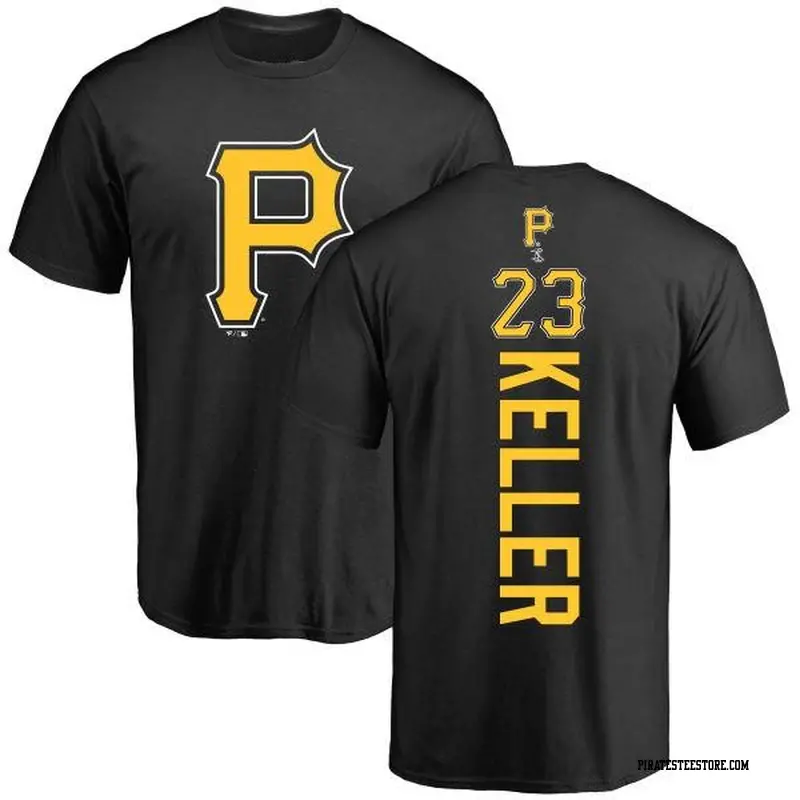 Youth Pittsburgh Pirates ＃23 Mitch Keller Black Backer T-Shirt