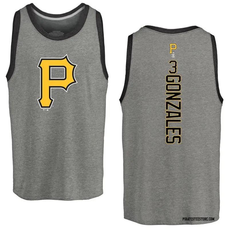 Youth Pittsburgh Pirates ＃3 Nick Gonzales Ash Backer Tank Top